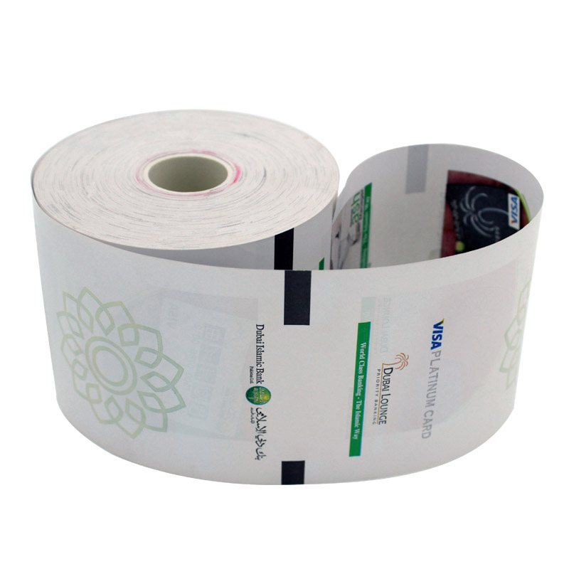 Rollos de papel térmico de papel de caja registradora de recibos de rollo de papel de cajero automático a precio de fábrica