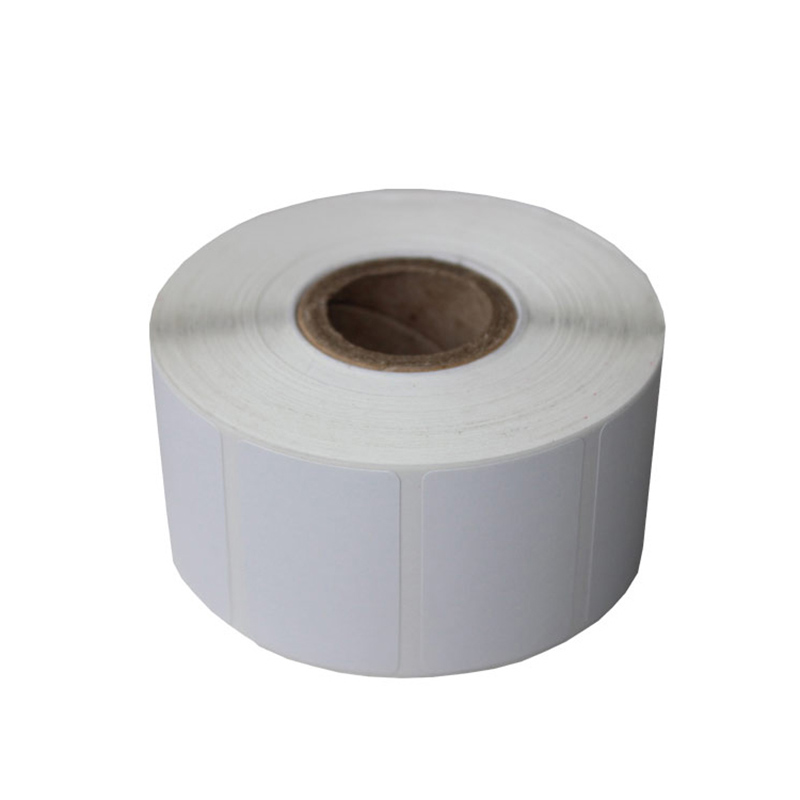 Producto de impresión adhesivo personalizado rollo de etiquetas en offset de 60 mm de ancho x 20 mm de largo